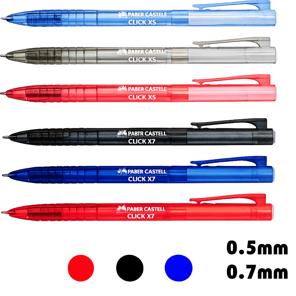 Faber-Castell Click Ball Pen X5/X7