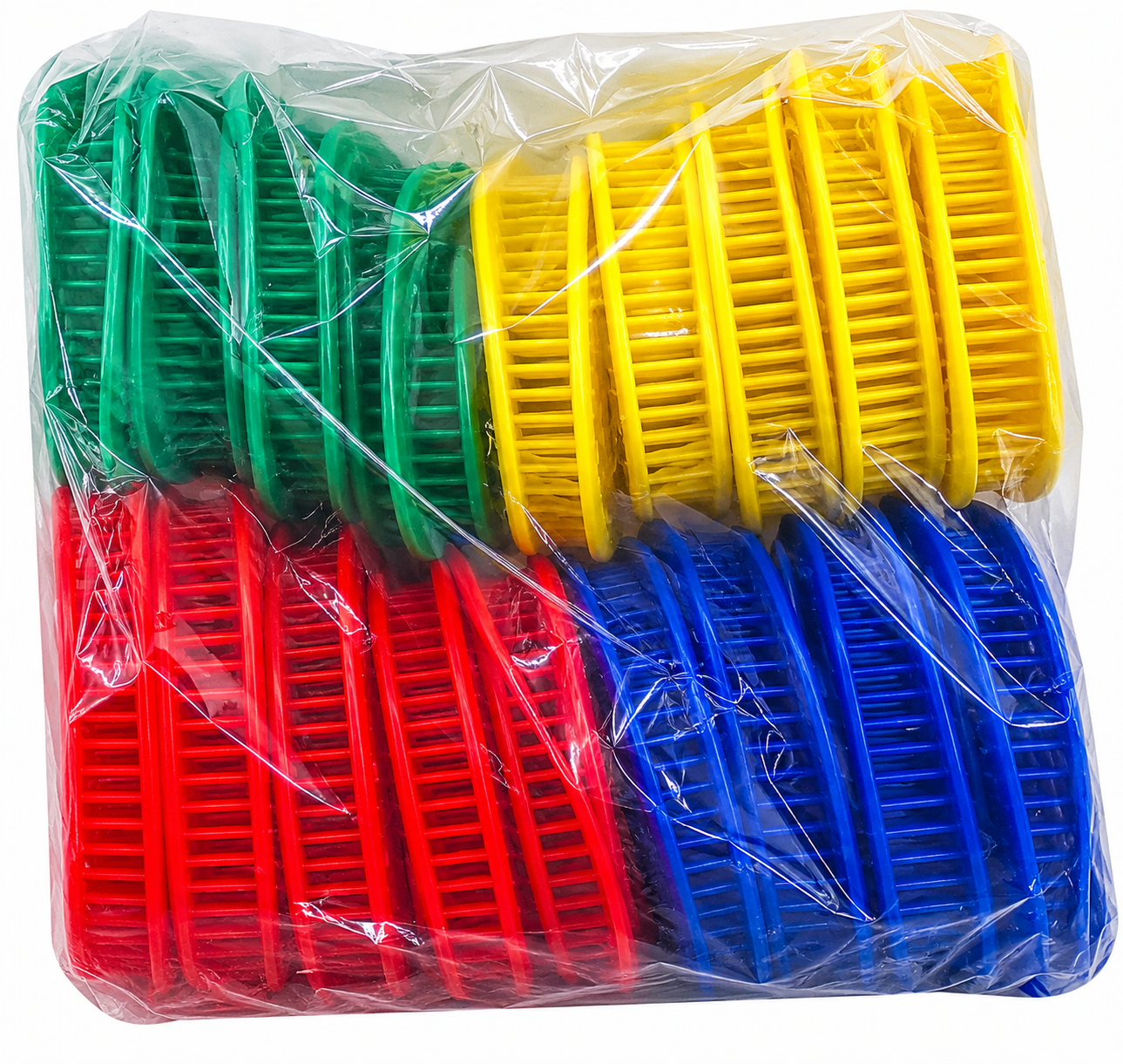 Flat Hair Brush/Hair Comb (Random Color) Sikat Rambut Bulat BGT / Oval Shape Hair Comb 4336