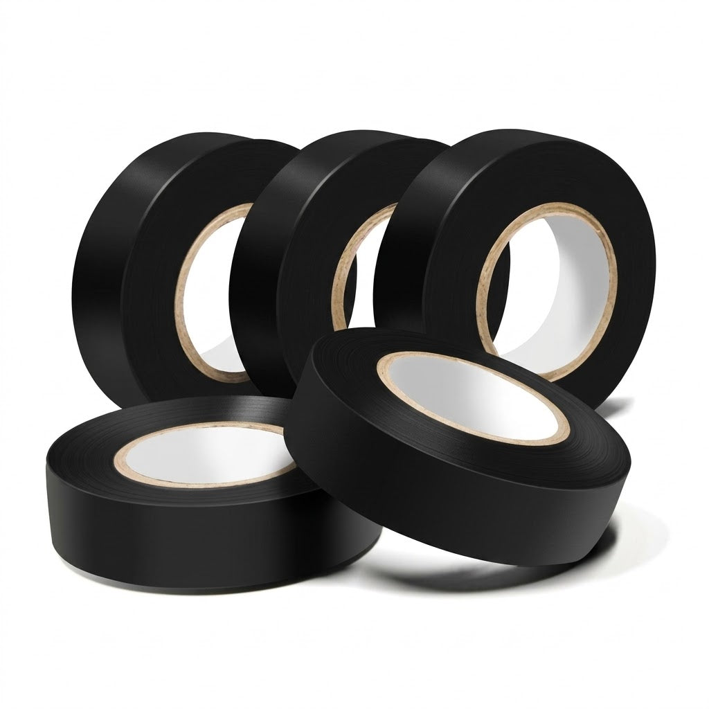 Black PVC Insulation Tape Strong Adhesive Electrical Work Wire Tape Wire Electrical Tape