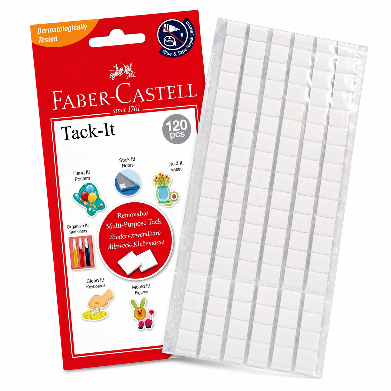 Faber-Castell Tack It White 75g 120pcs 187057