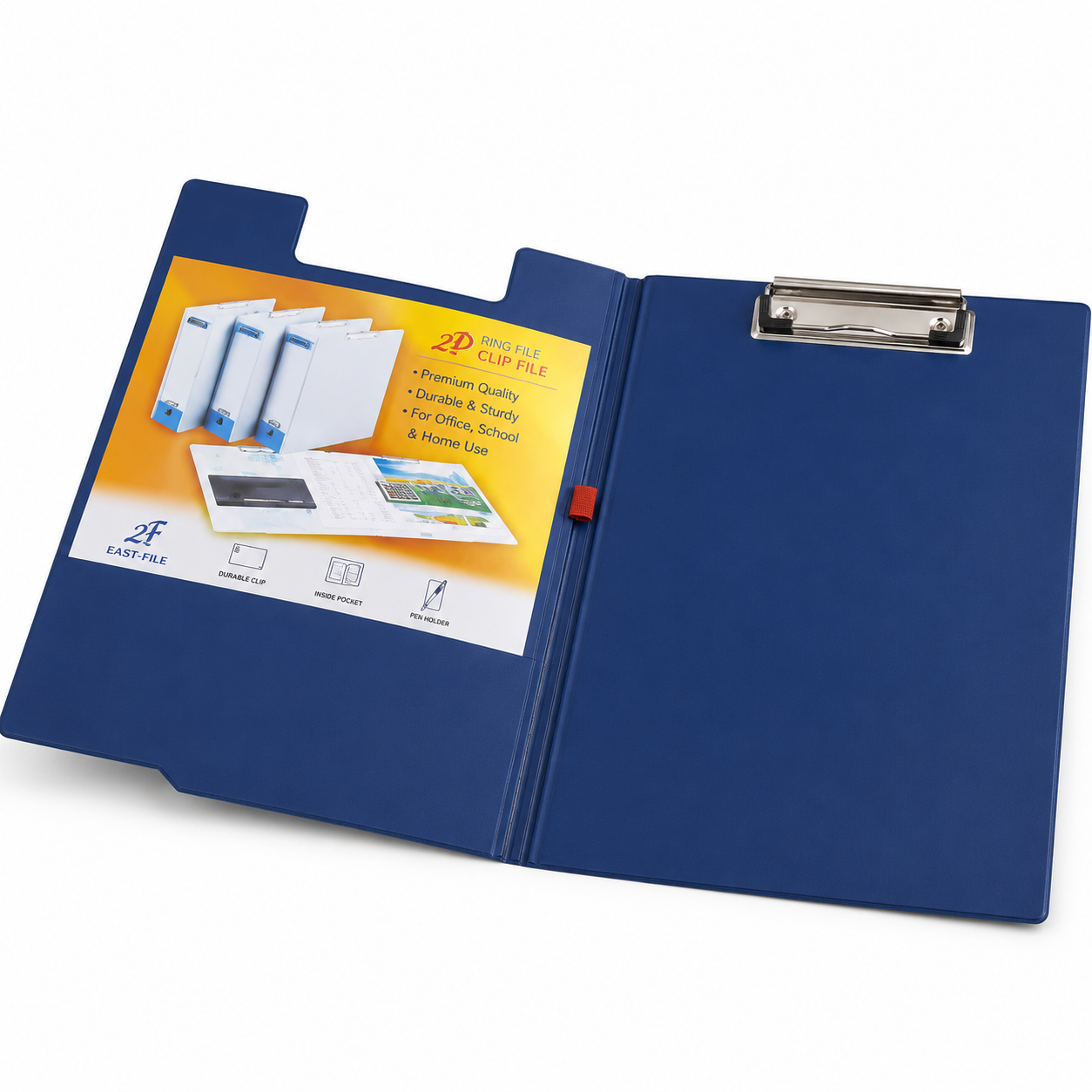 East-File A4 Pvc Wire Clip Student File