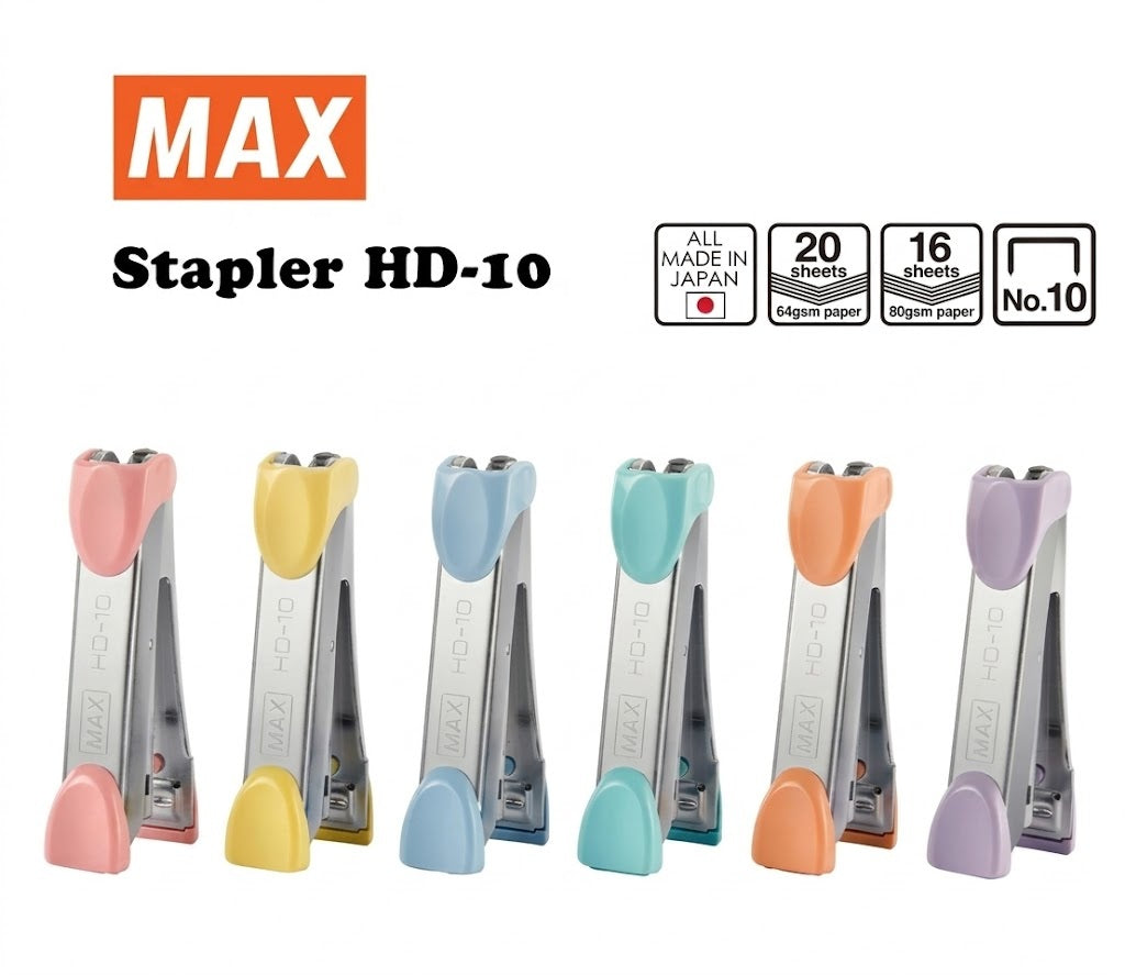 Max HD10-1M Stapler (Made in Japan)