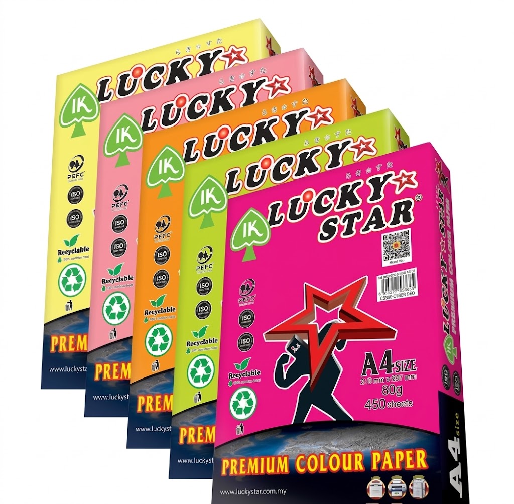 IK Premium A4 80gsm Colour Paper