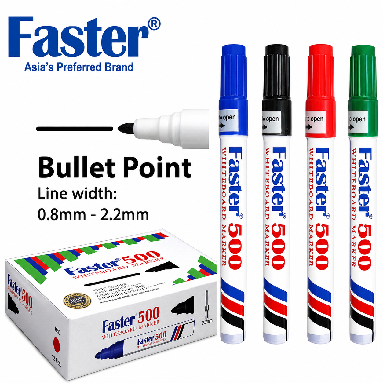 Faster 500 Whiteboard Marker Pen