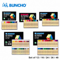 Buncho Oil Pastels- 12's /16's /24's /36's