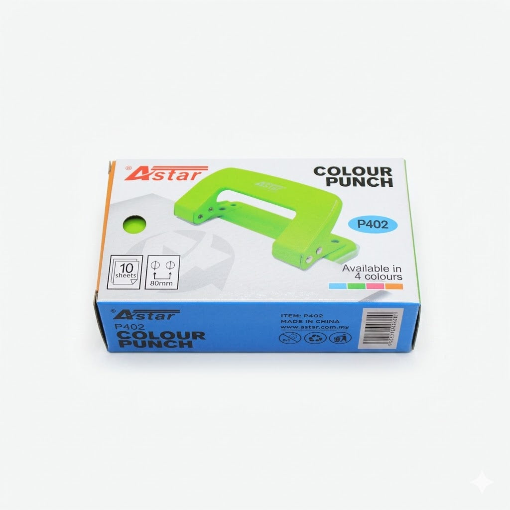 Astar 2 Holes Puncher/ Puncher Penebuk P402