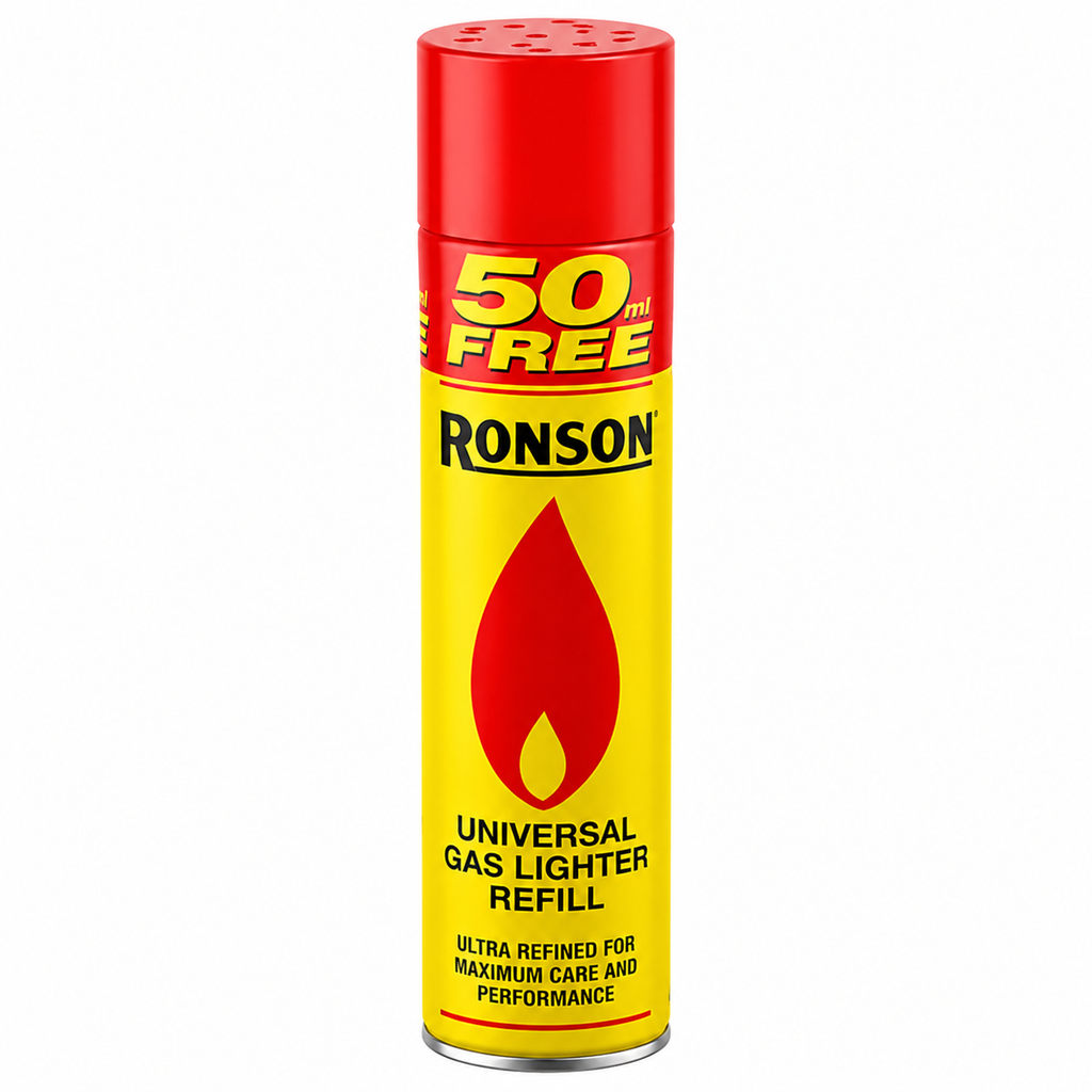 Ronson Gas Lighter Refill Butane Gas Lighter Refill for Lighter 18ml/ 300ml