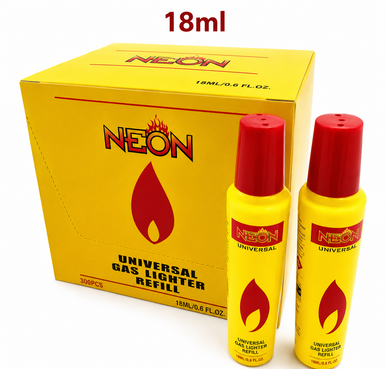 Ronson Gas Lighter Refill Butane Gas Lighter Refill for Lighter 18ml/ 300ml