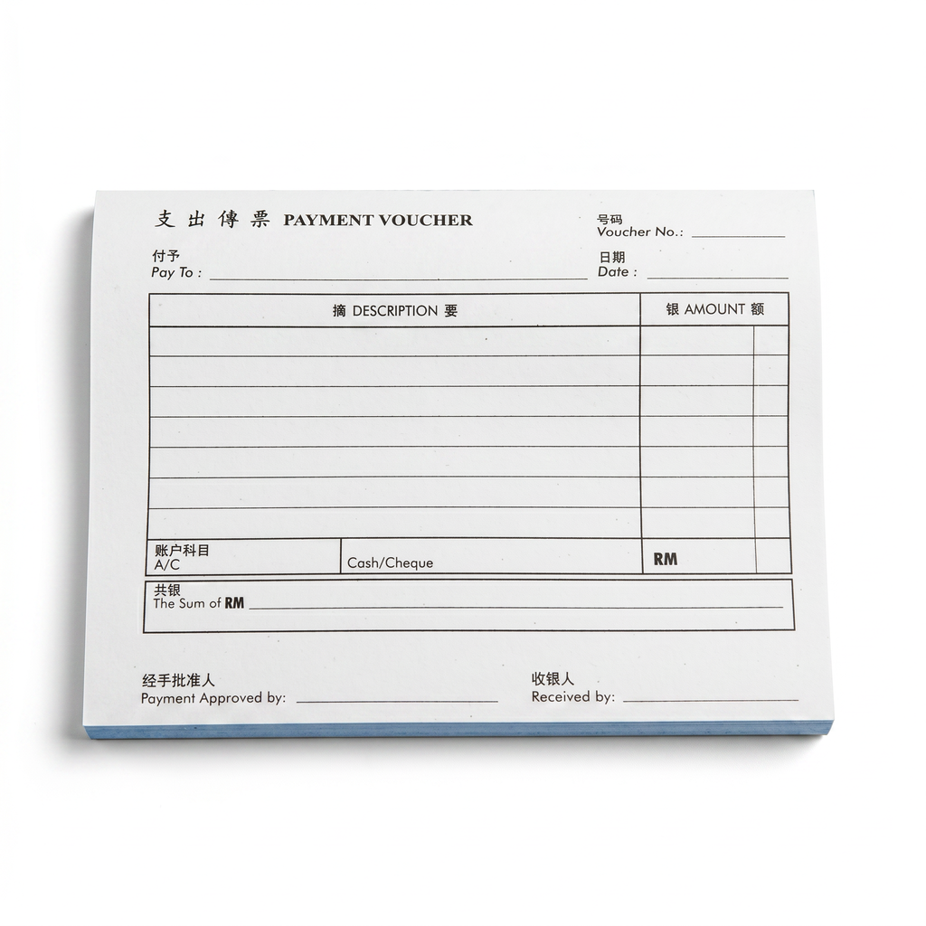SBS 2 PLY NCR Payment Voucher NPV 1001