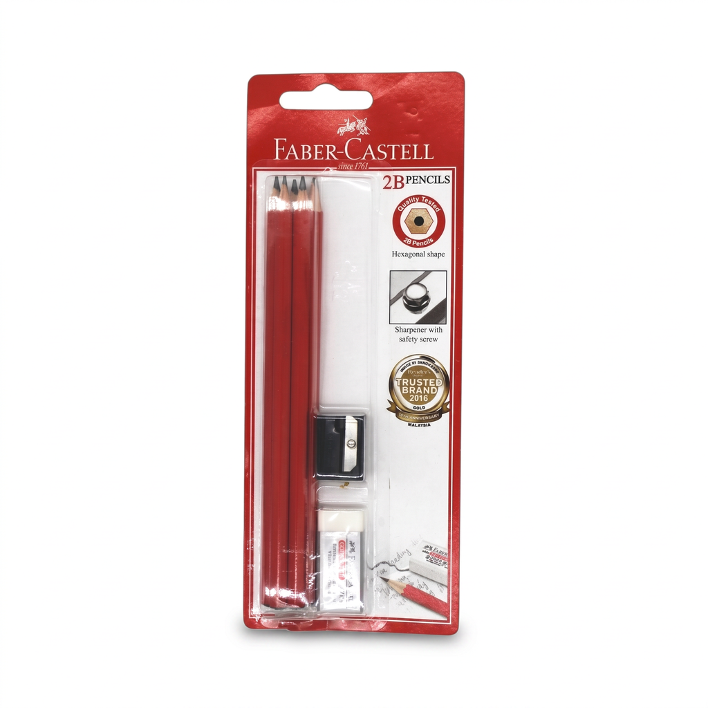 Faber Castell 2B Pencil set 132306