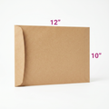 Brown Envelope without Window 10" x 12" 10pcs