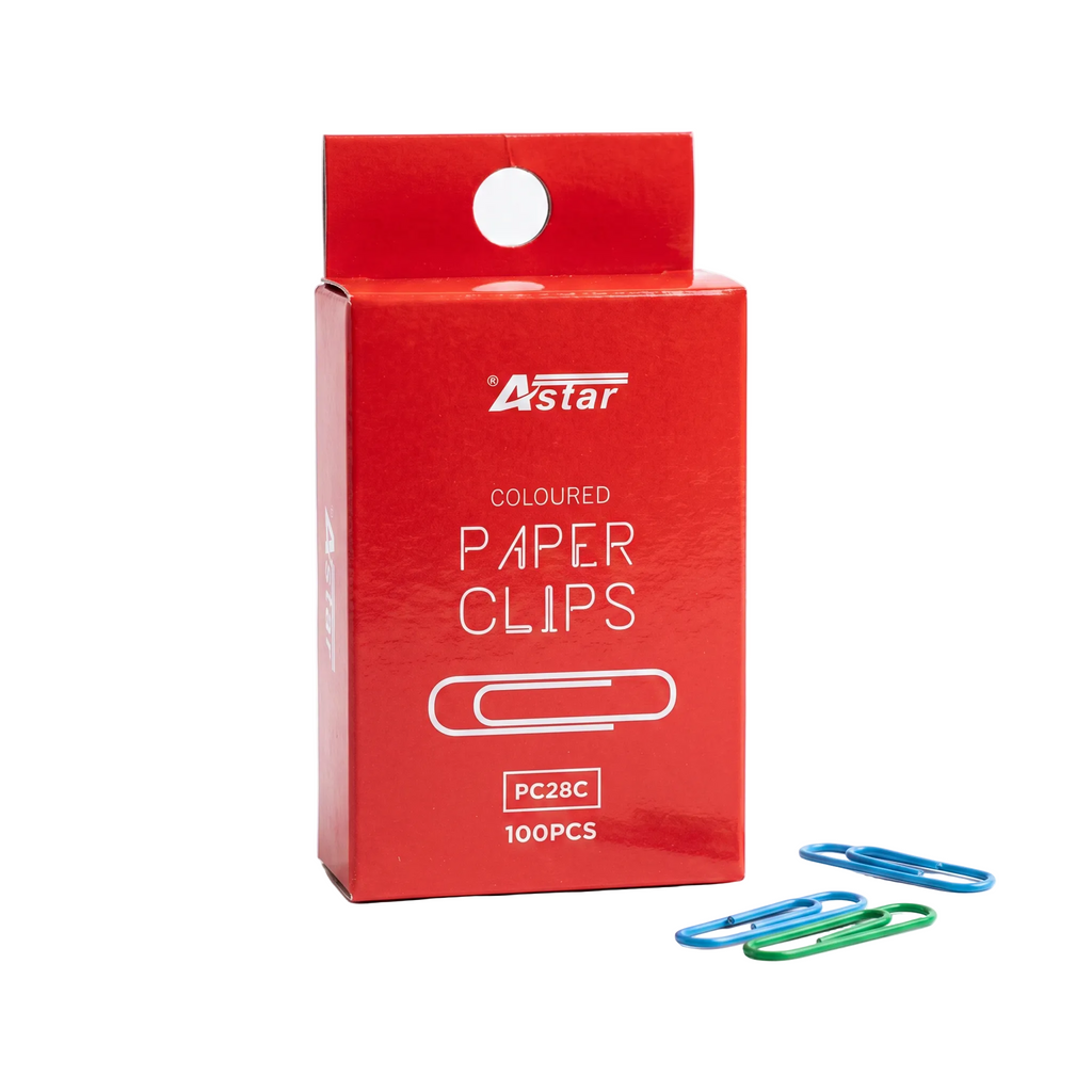 Acura Colour Paper Clip 28MM 1 Box 100 PCS
