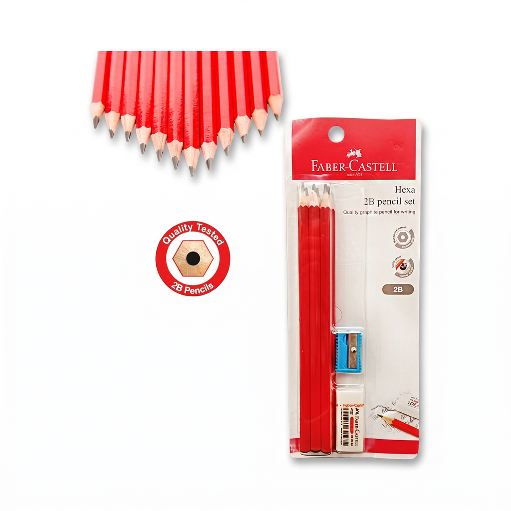 Faber Castell 2B Pencil set 132306