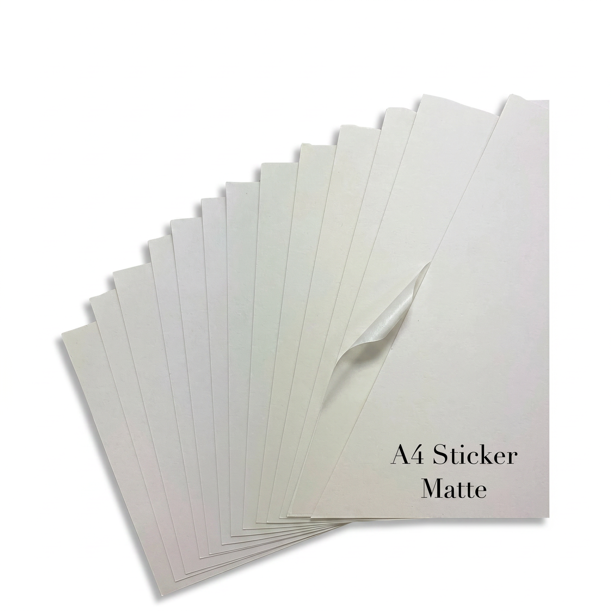 Step By Step Simili (Matt) A4 Sticker 10pcs SS0400