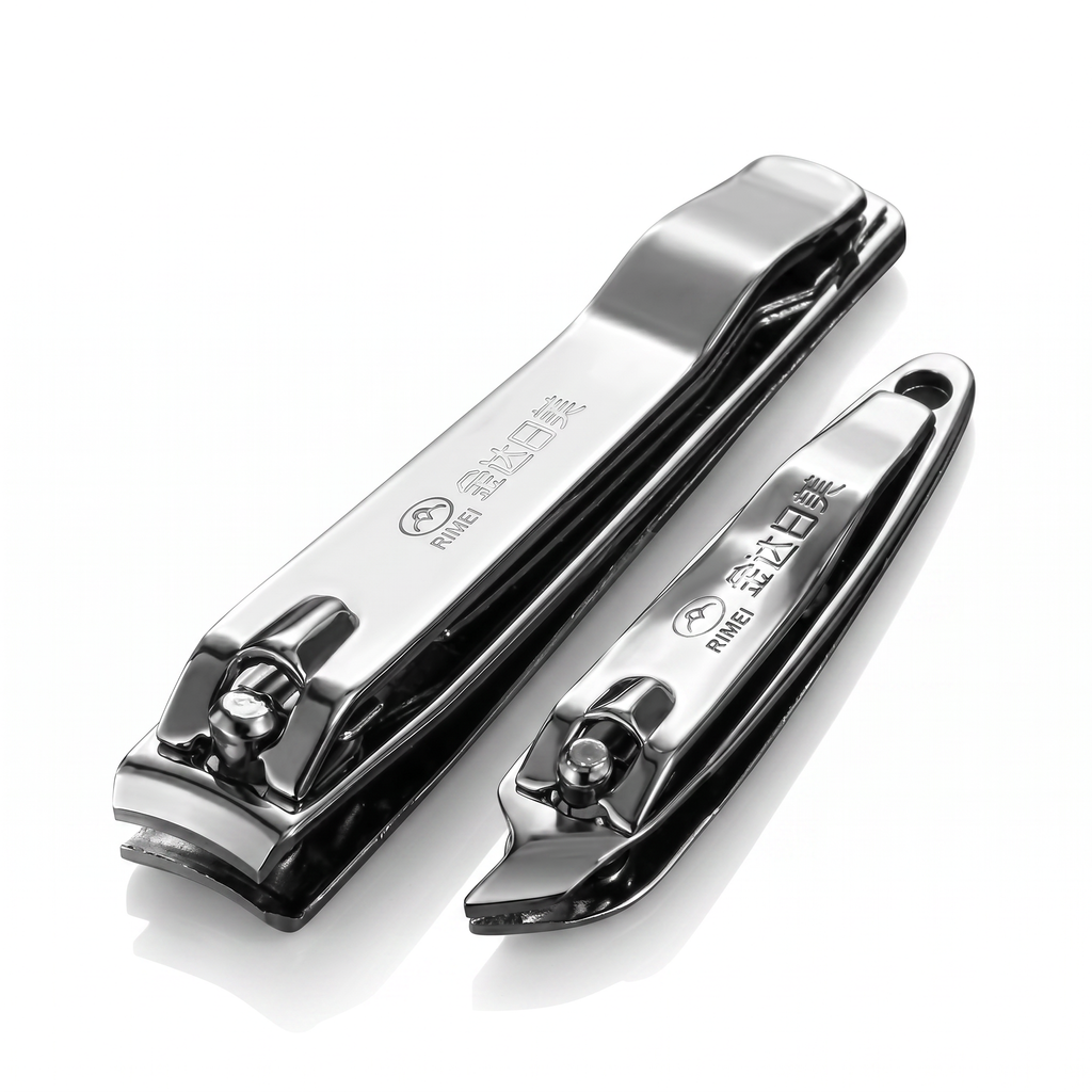 RIMEI Small Nail Clipper Stainless Steel Portable Nail Cutter