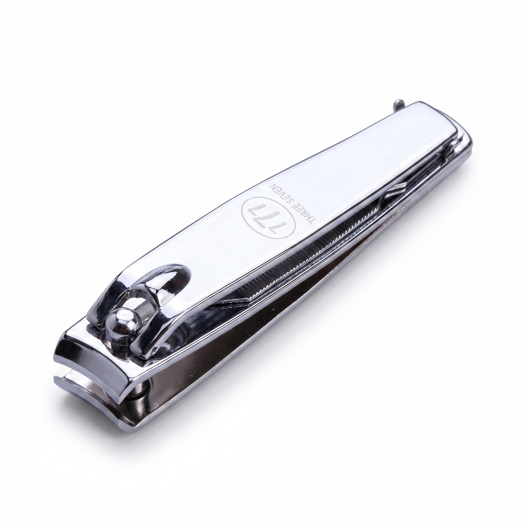 Glitter / Three Seven 777 Silver Large Nail Clipper N-211