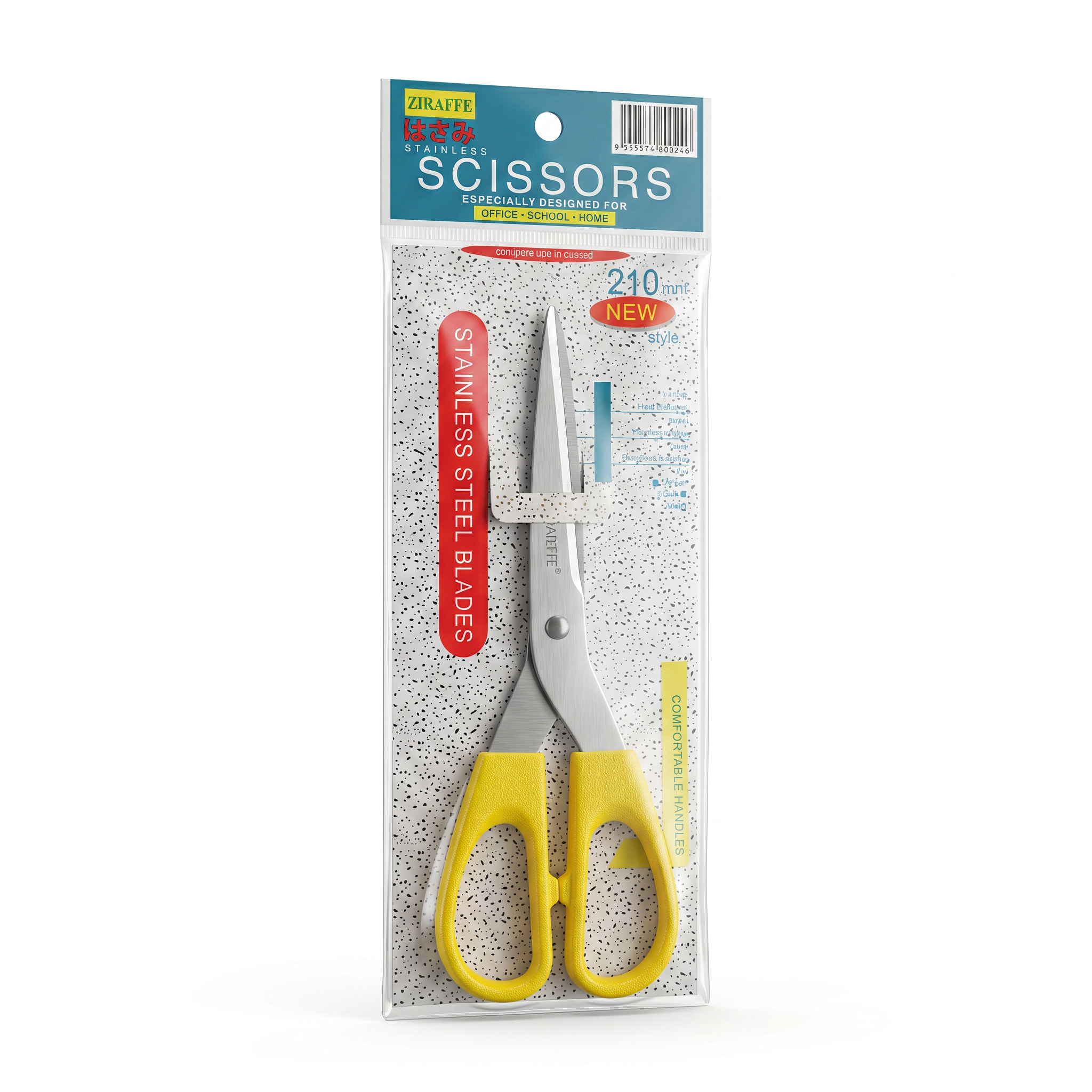Ziraffe Stainless Scissors 210MM 821-8"