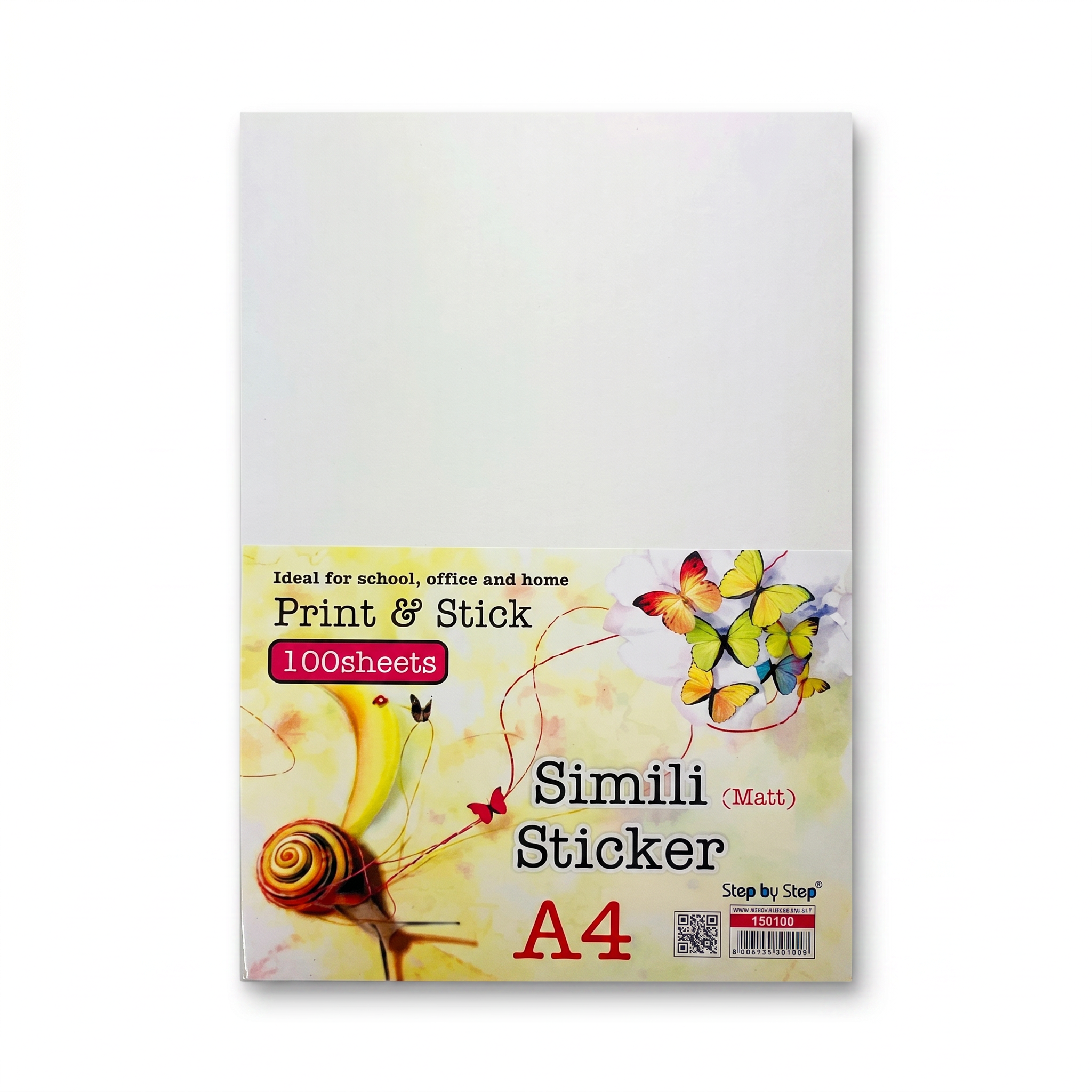 Step By Step Simili (Matt) A4 Sticker 10pcs SS0400