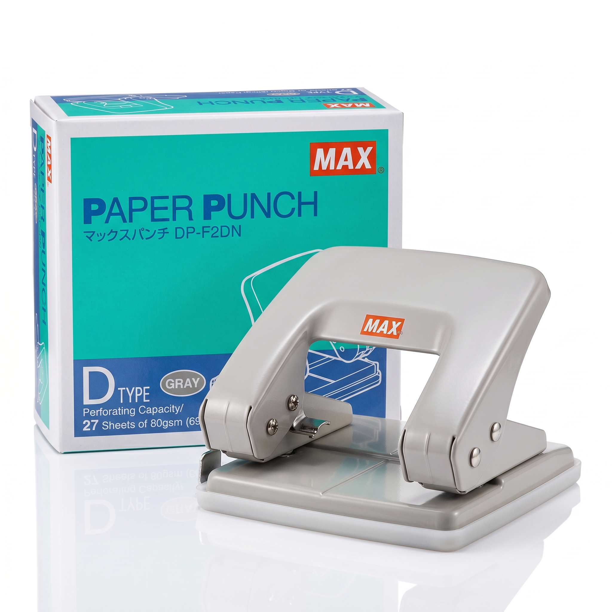 Max Paper Punch Medium Size DP-F2DN (D-type)