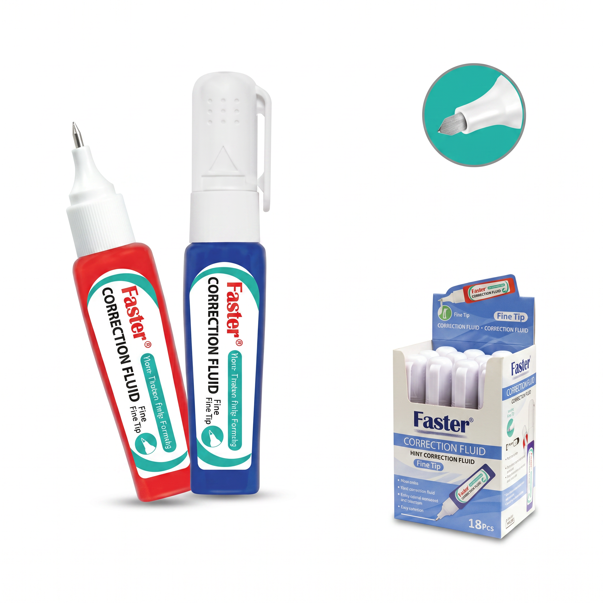 Faster Correction Fluid/ Faster Correction Pen CP-F-706