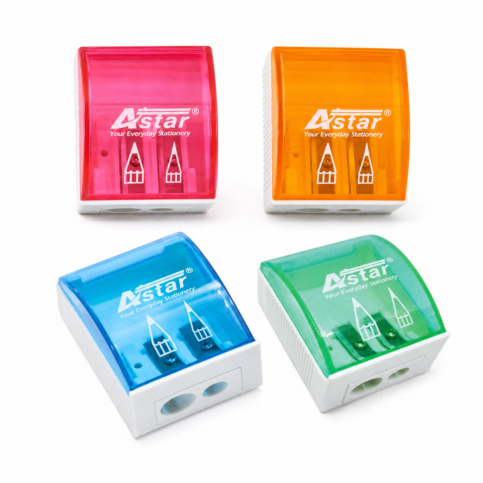 Astar Double Hole Pencil Sharpener A656