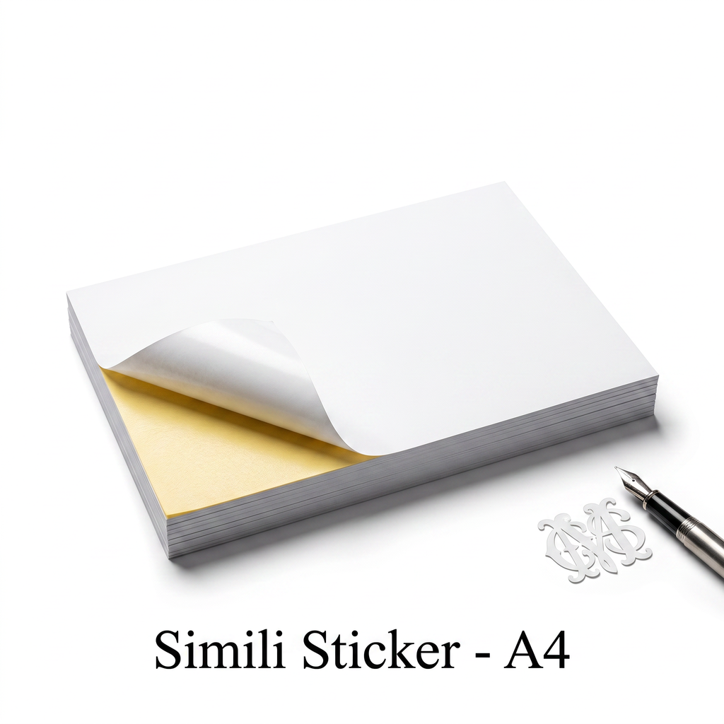 Step By Step Simili (Matt) A4 Sticker 10pcs SS0400