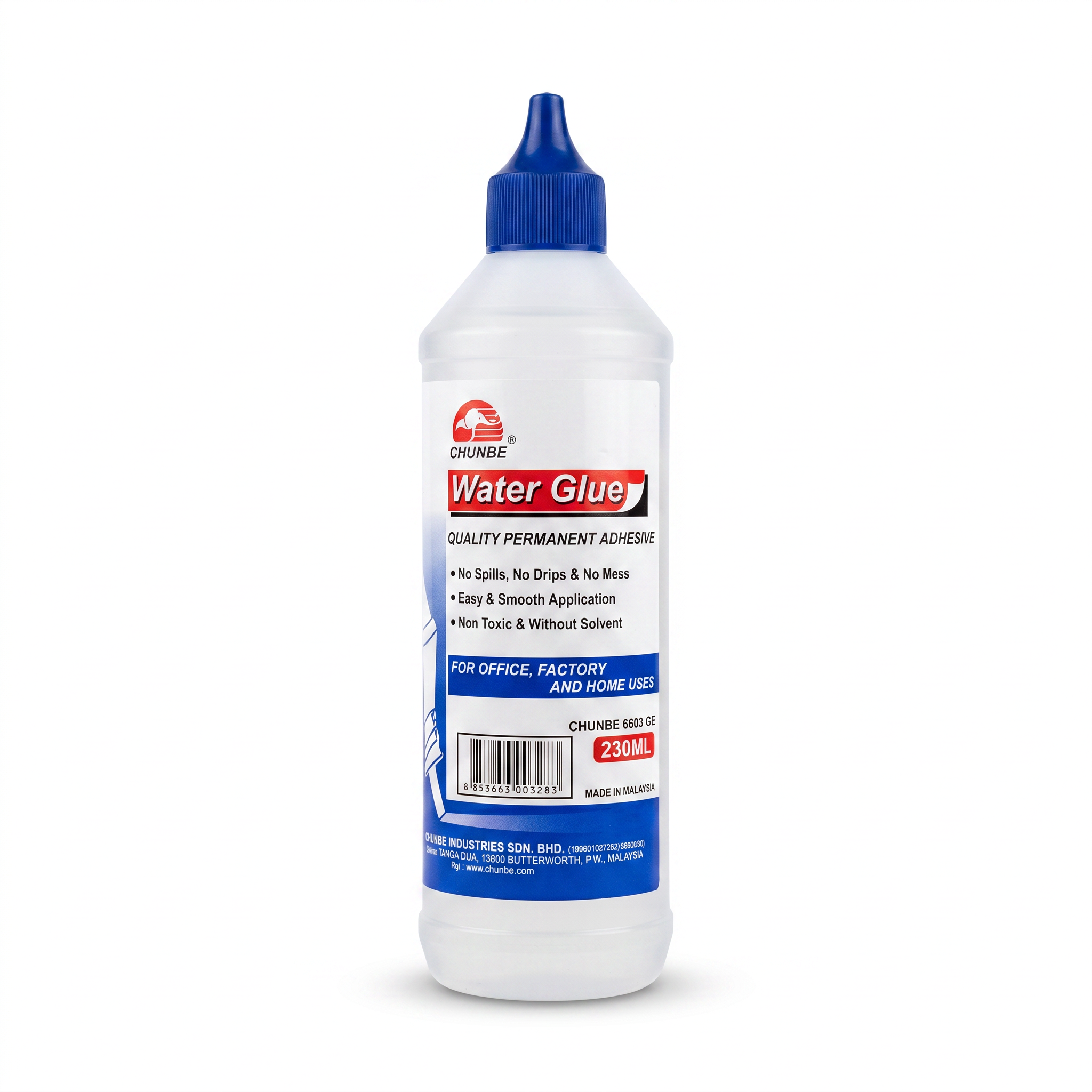 Chunbe Multi Purpose Adhesive Glue with Nozzle/ Gam Cecair 230ml 6603 GE