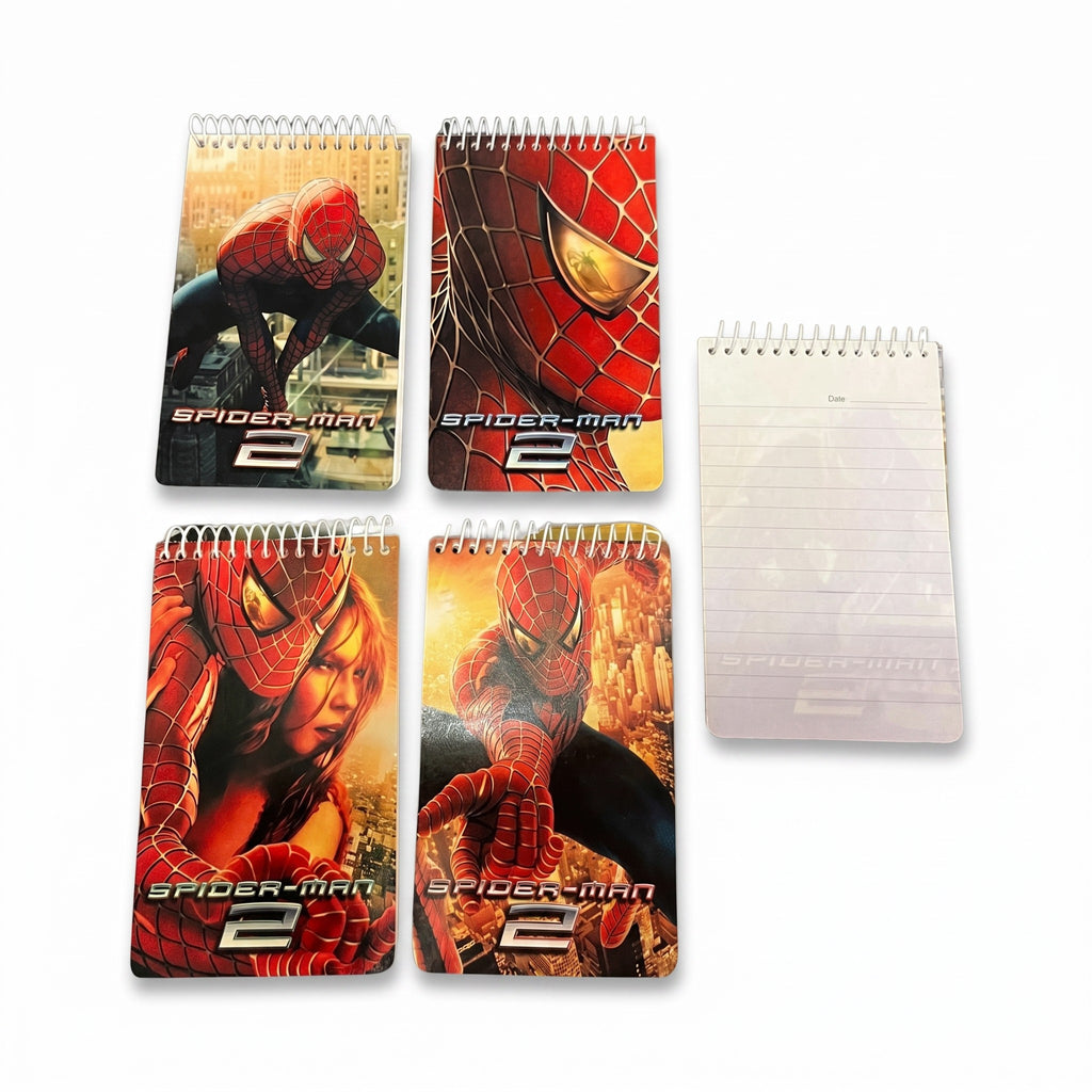 Fancy Cartoon Spiral Memo Notepad A7