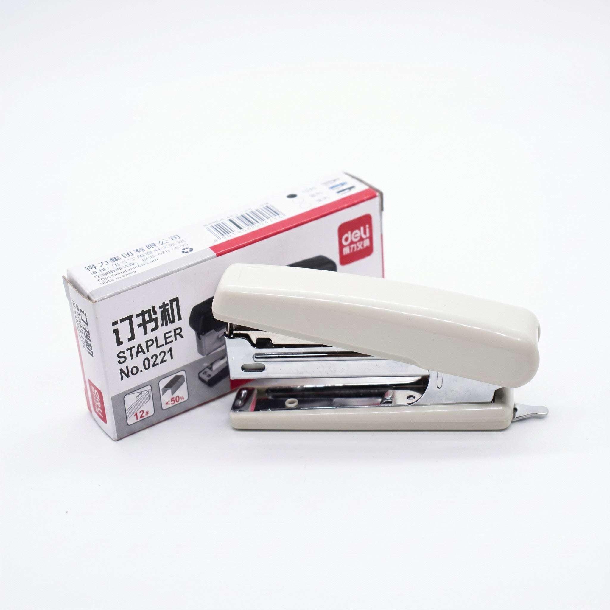 Deli Stapler School Office Stationery 15 Sheets 55mm #10 E0221