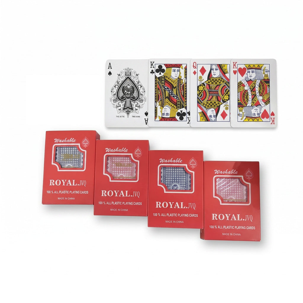 Royal Plastic Playing Cards 塑料扑克牌磨砂可水洗