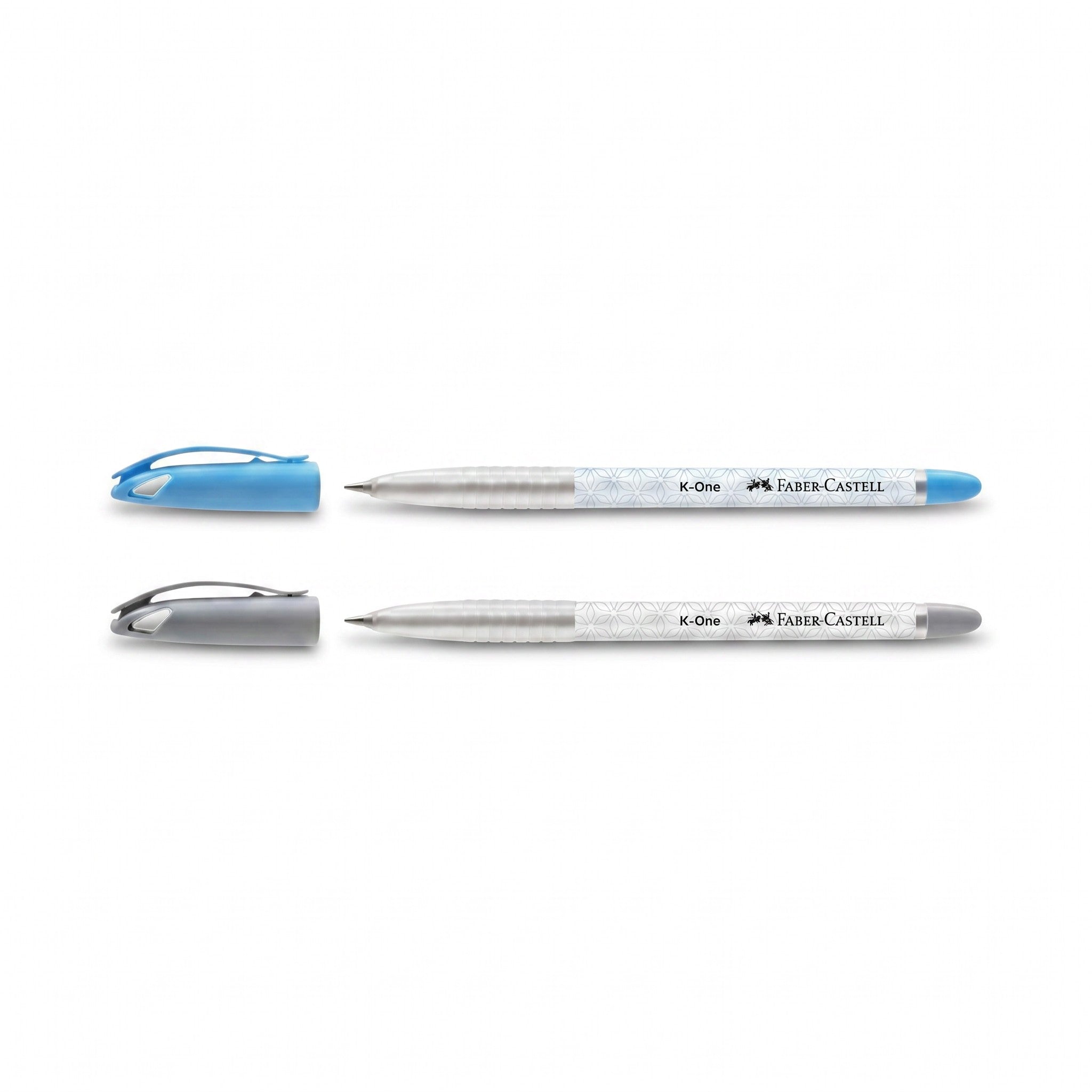 Faber-Castell K-One Ball Pen / Cap Ball Pen 0.5mm (Black/ Blue)