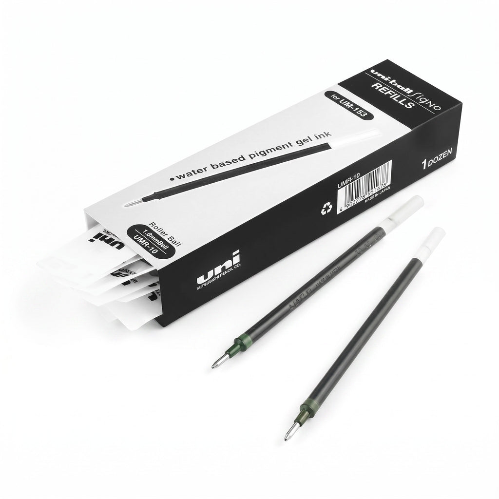 Uni-ball UM-153 UNIBALL UM153/ UM 153 Signo Broad Gel Roller Ball Signature Pen Refill UMR10/ Dakwat Basah 1.0mm