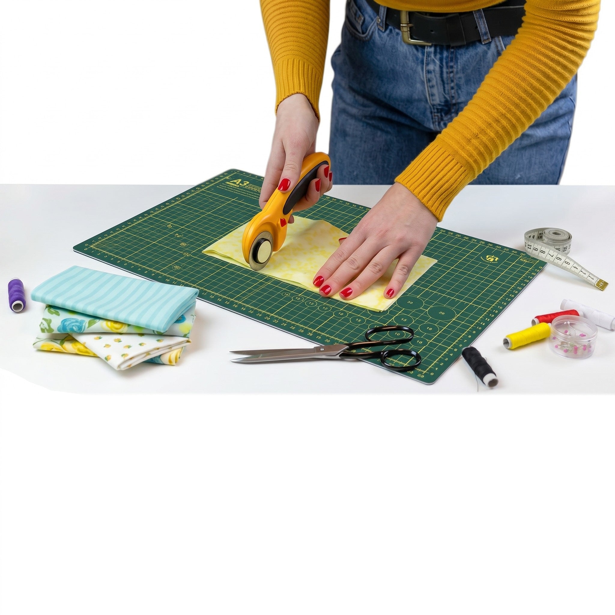 A3/ A4/ B5 Cutting Mat/ Papan Pemotong Garis Harus (Office/ Stationery/ Craft Accessories)