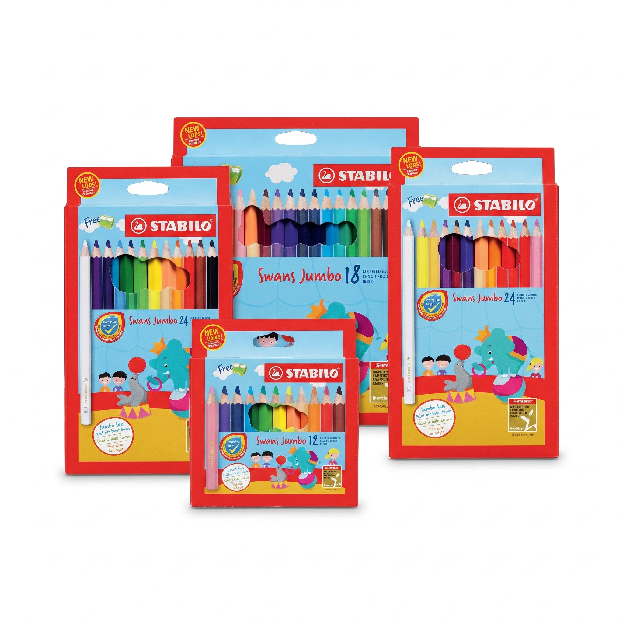 Stabilo Swans Colour Pencils/ Color Pencil Pensel Warna