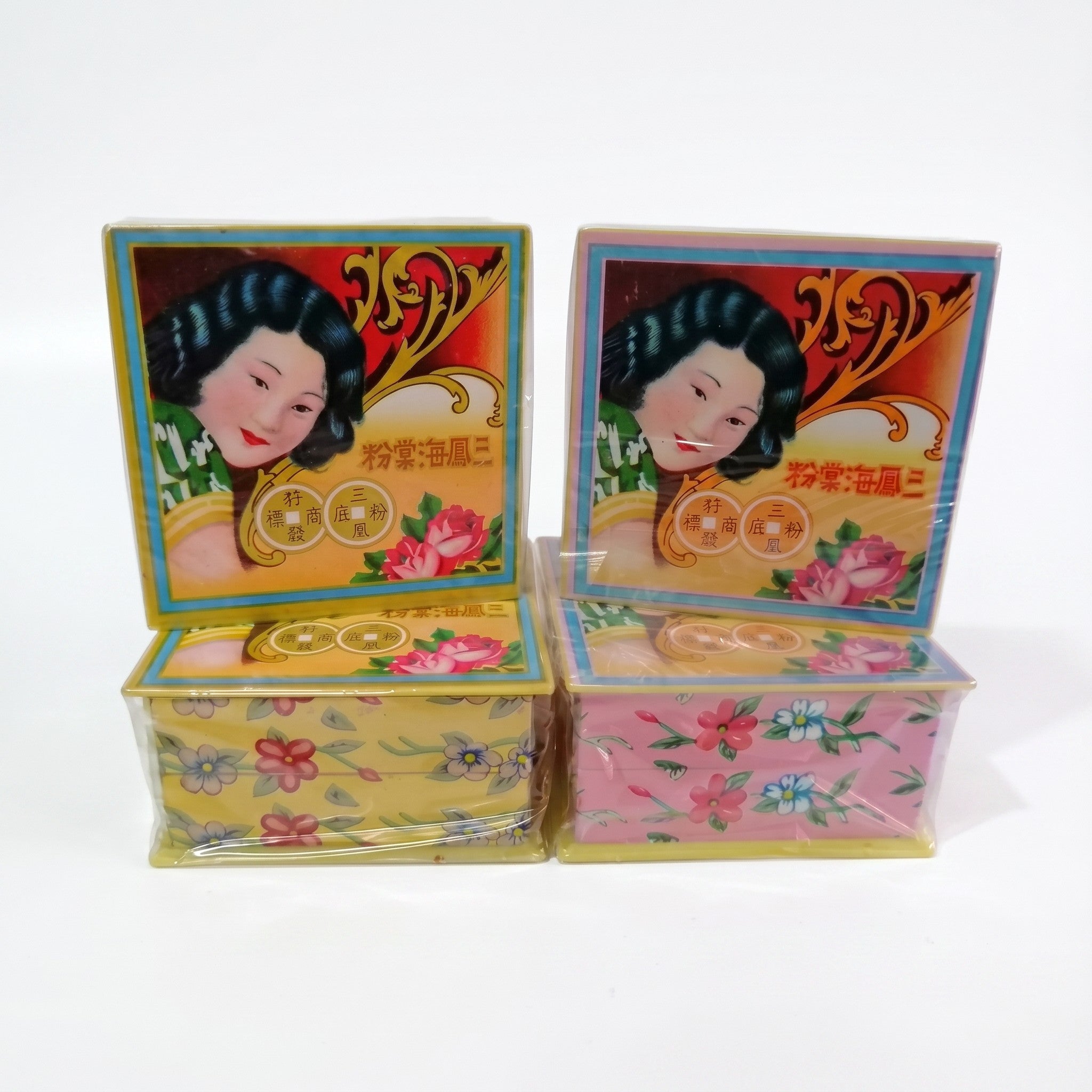 海棠粉 bedak sejuk 香港 hong kong 三凤海棠香粉 samfong perfume powder
