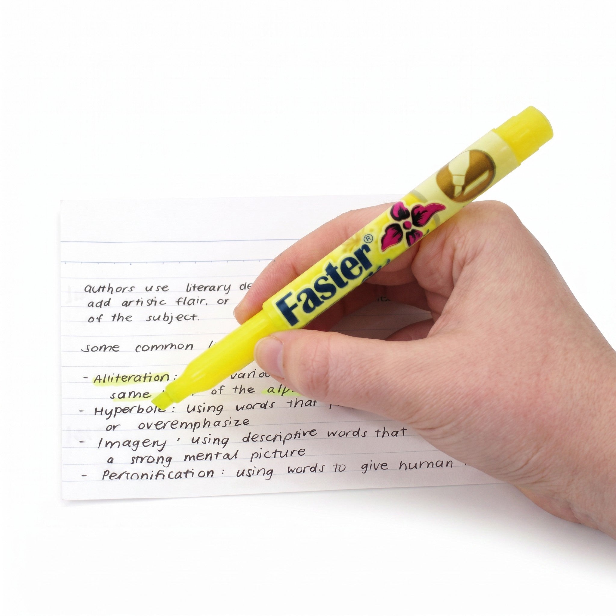 Faster Super Fluorescent Highlight Pen / Highlighter Pen 878A - (1's)