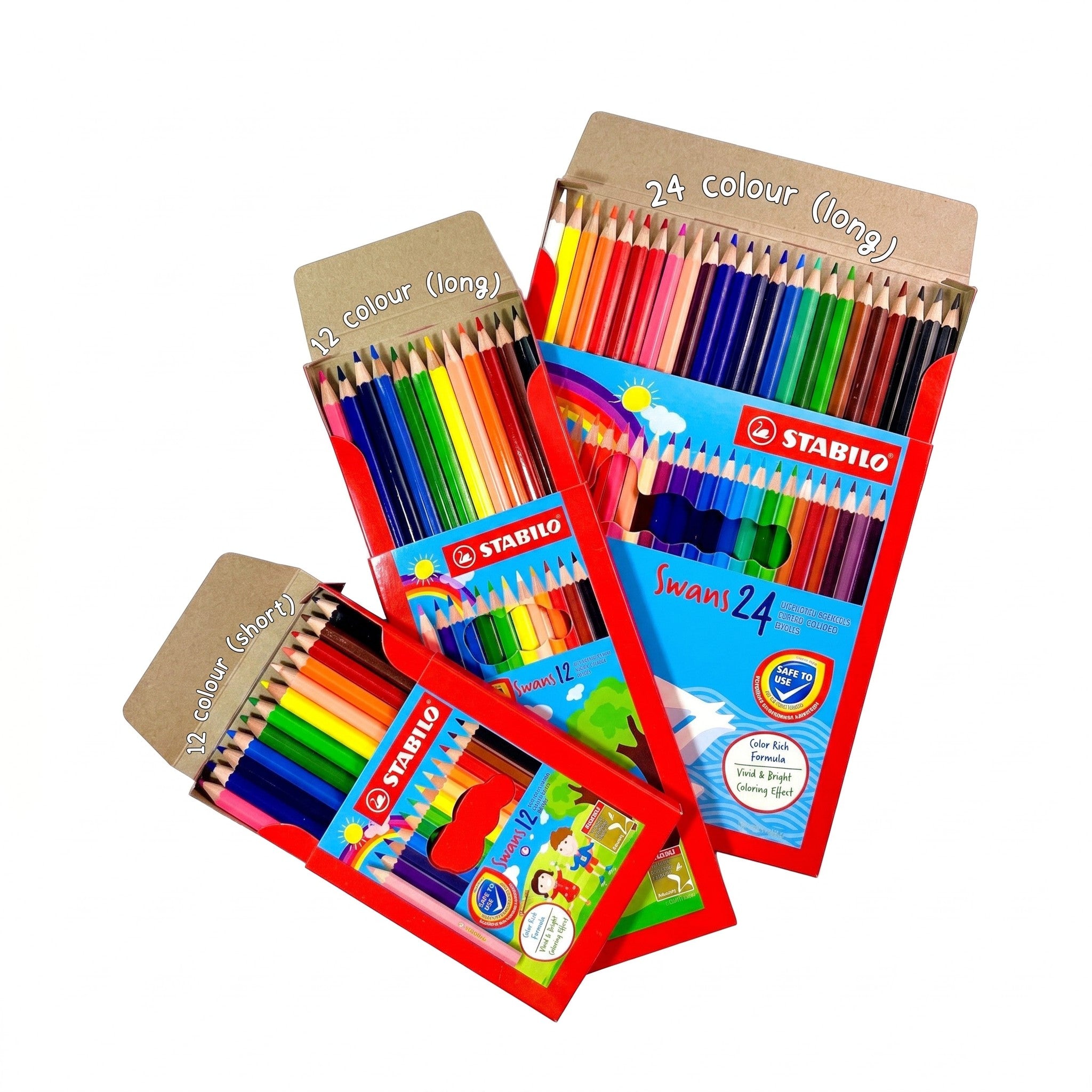 Stabilo Swans Colour Pencils/ Color Pencil Pensel Warna