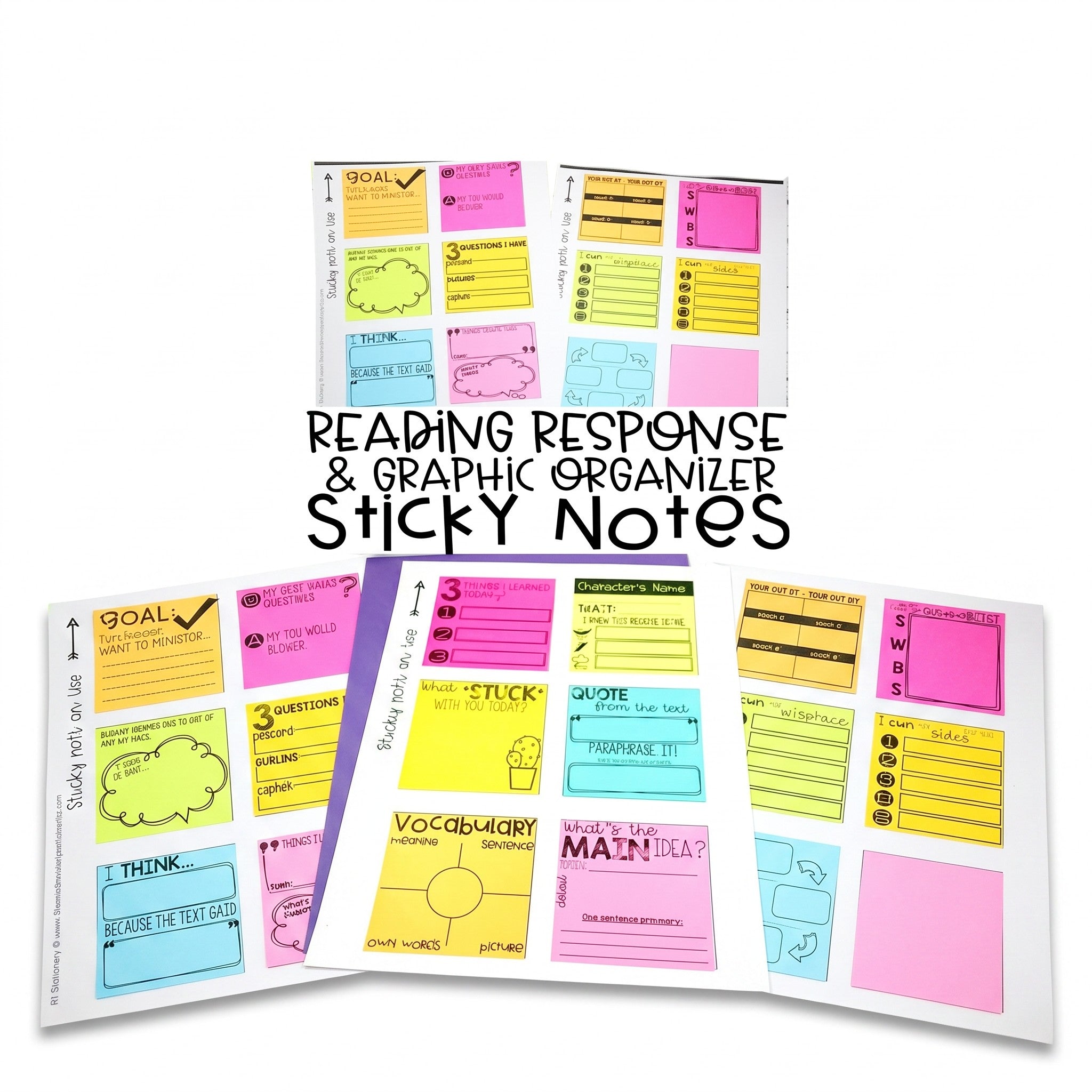 Astar Colourful Sticky Notes (3"x3") FC30300