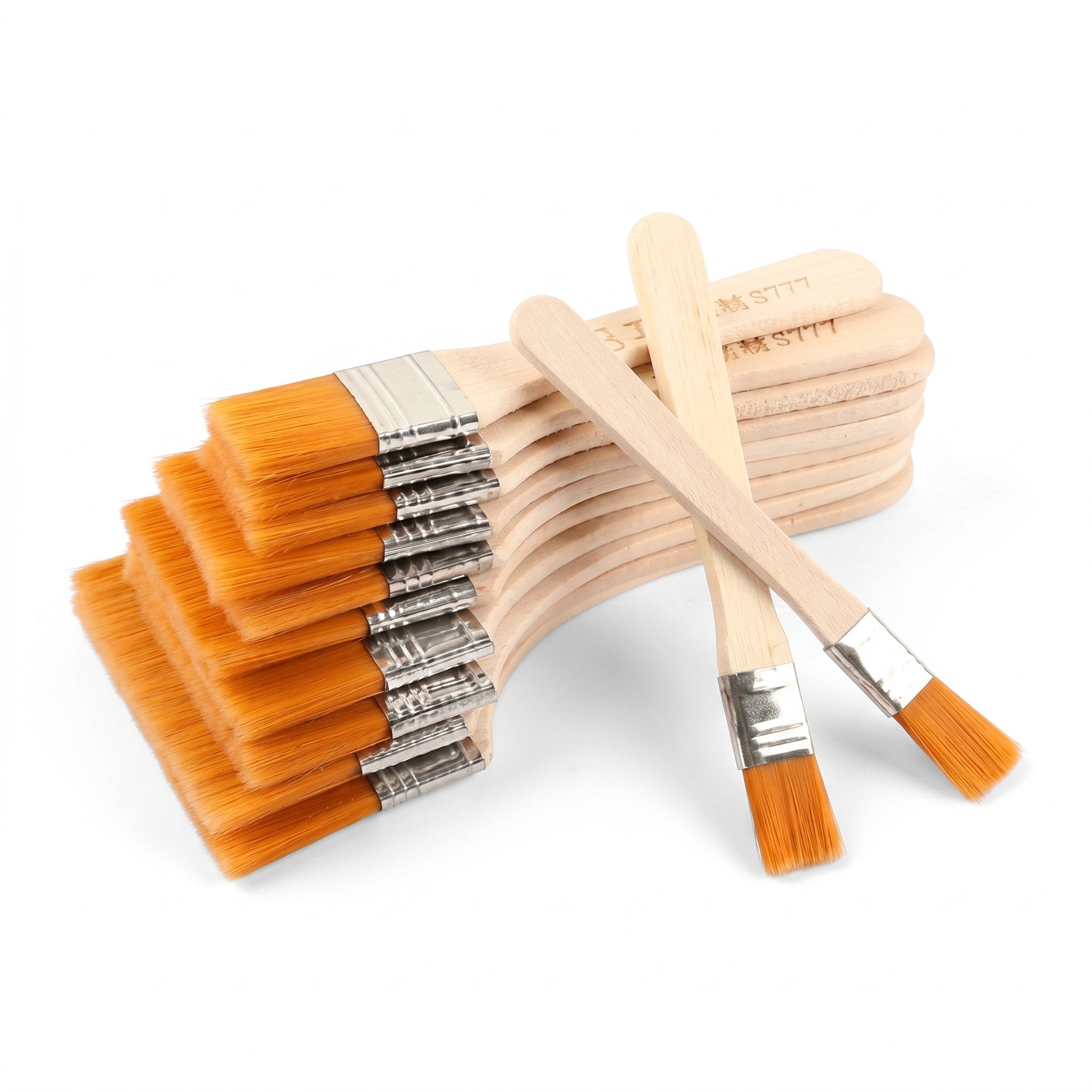 *Clearance* Wood Soft Nylon Paint Brush Berus Cat Kayu No.713 1-6
