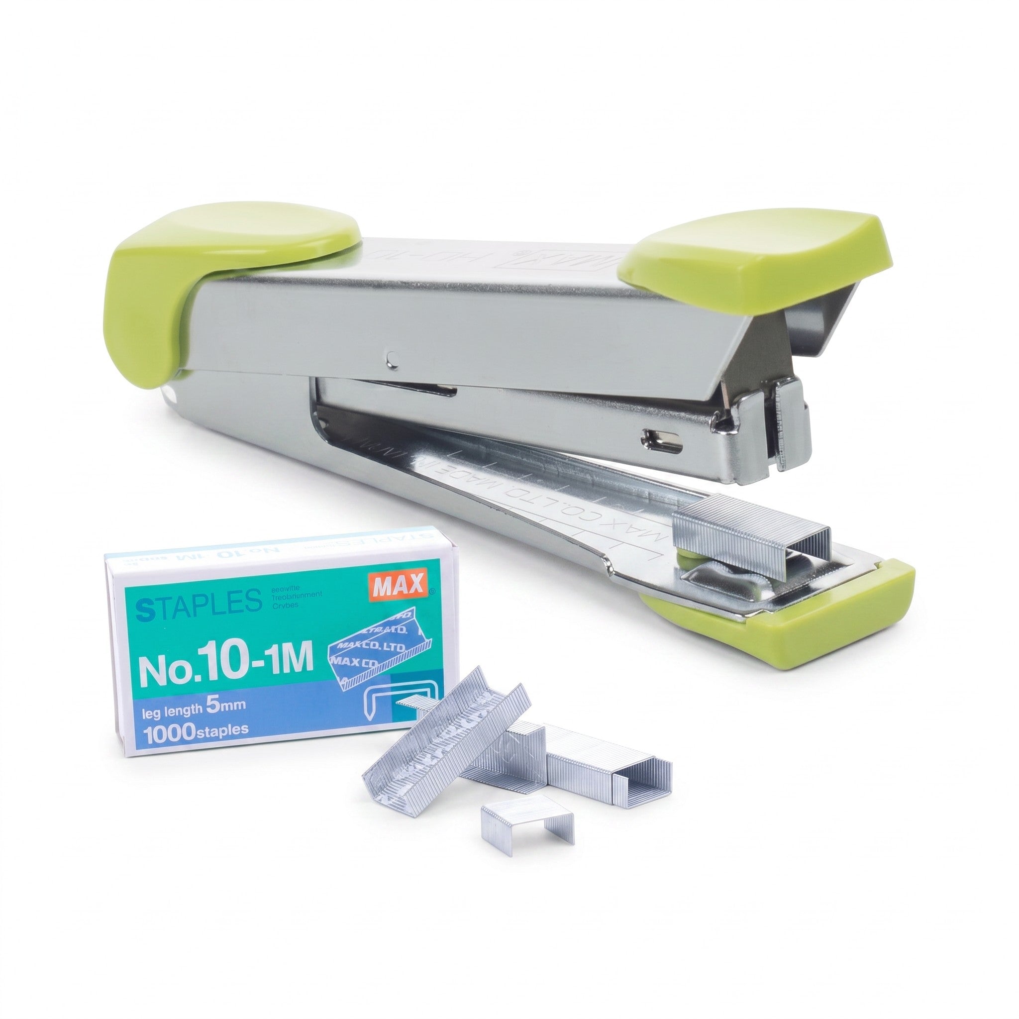 MAX Stapler HD10K One Set includes HD10 Stapler 1 pcs & No.10 Staples 1 Box