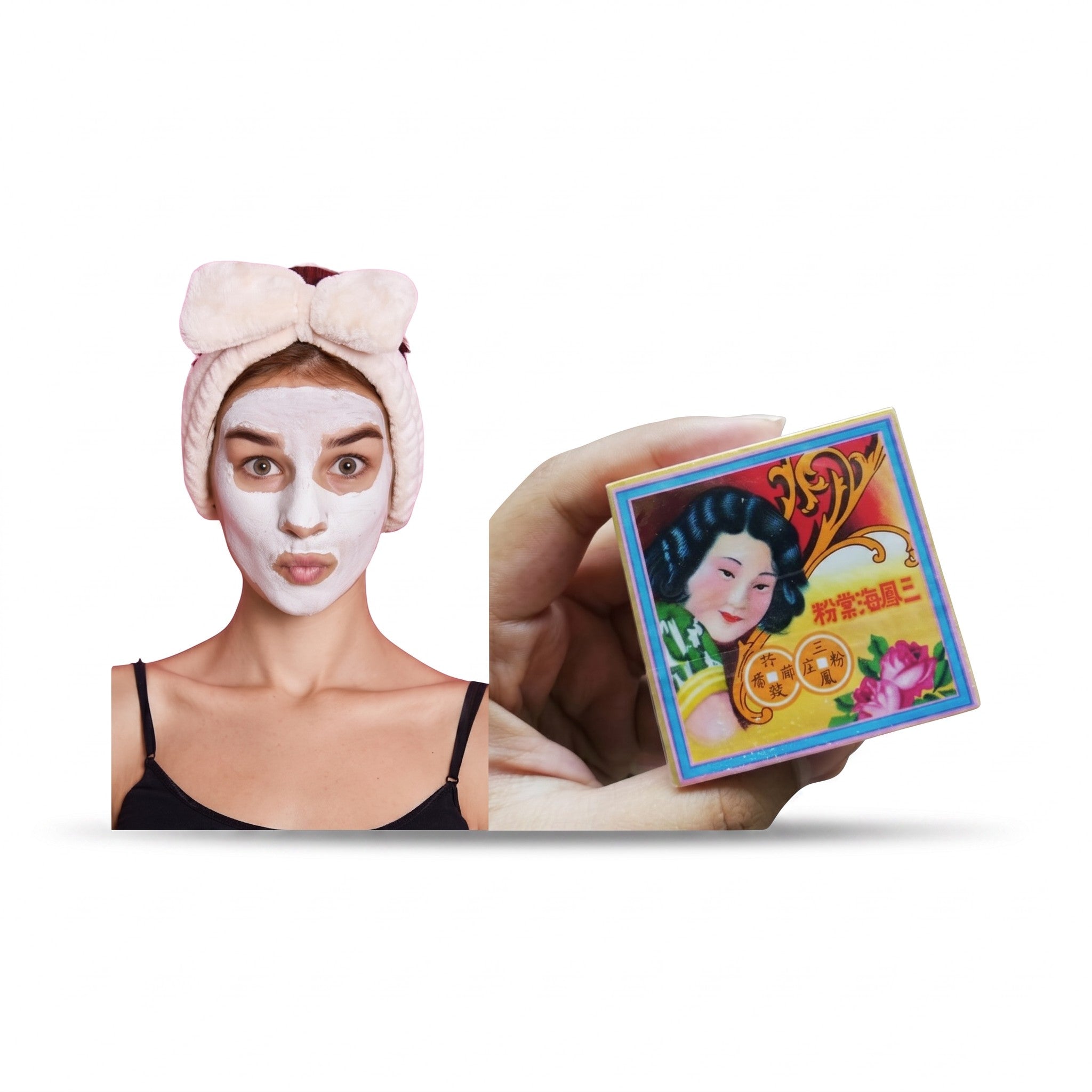 海棠粉 bedak sejuk 香港 hong kong 三凤海棠香粉 samfong perfume powder