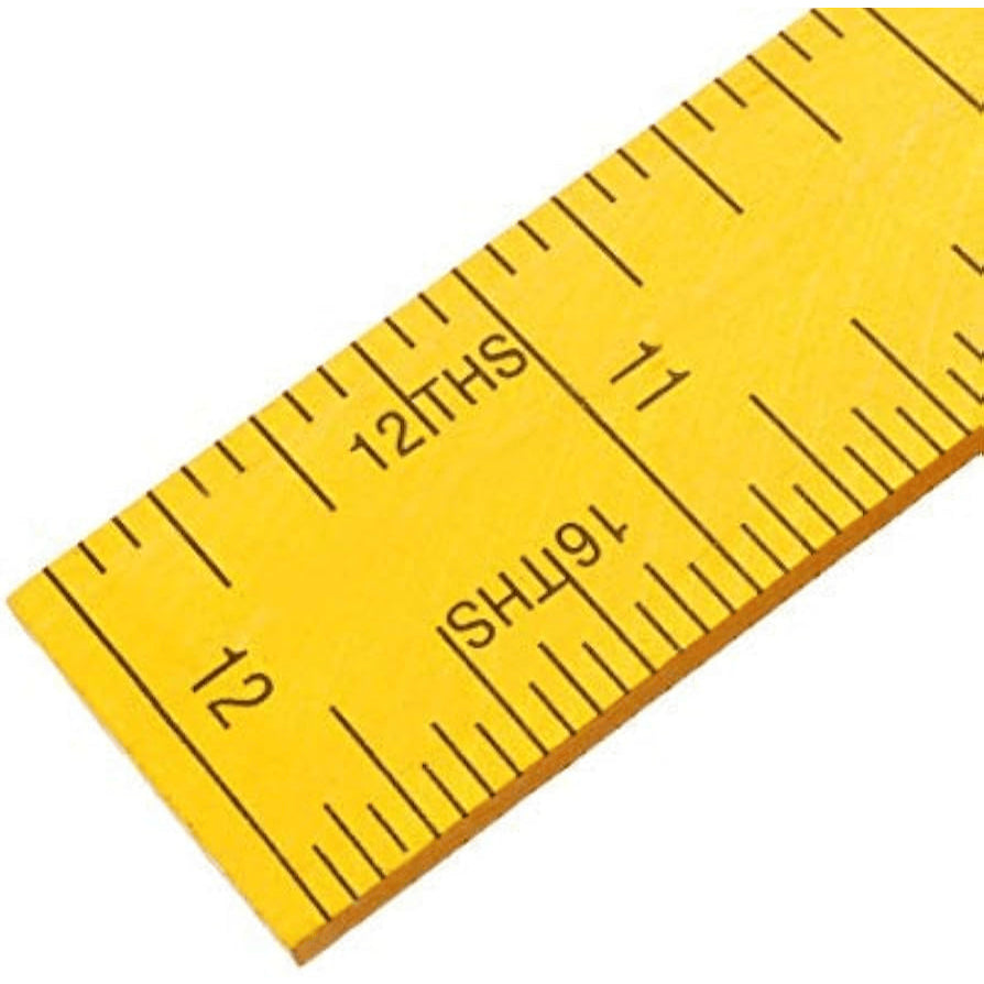 Wood Ruler/Pembaris Kayu 6" / 12" inch
