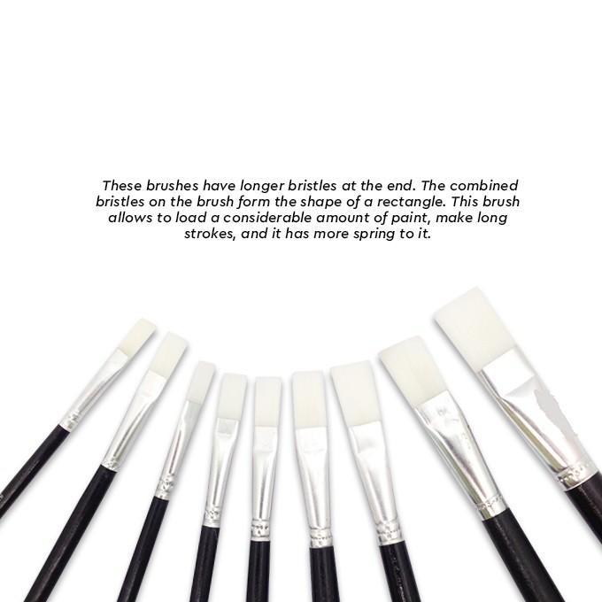[ All Sizes] Astar 578 Nylon Artist Brush / Berus Lukisan / Berus Nylon