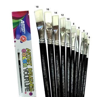 [ All Sizes] Astar 578 Nylon Artist Brush / Berus Lukisan / Berus Nylon