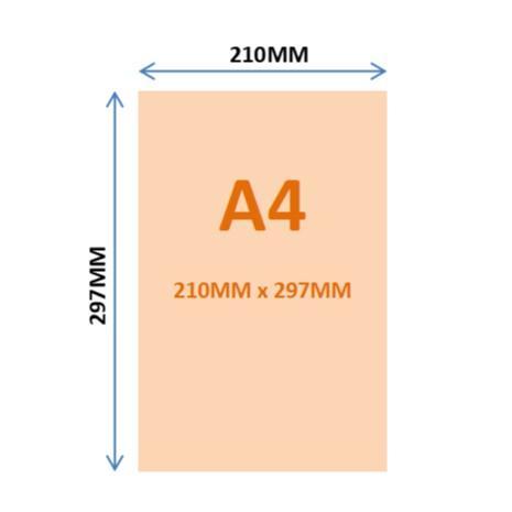Standard Product Ruled Pad A4 50 Sheets 70gsm SA7052