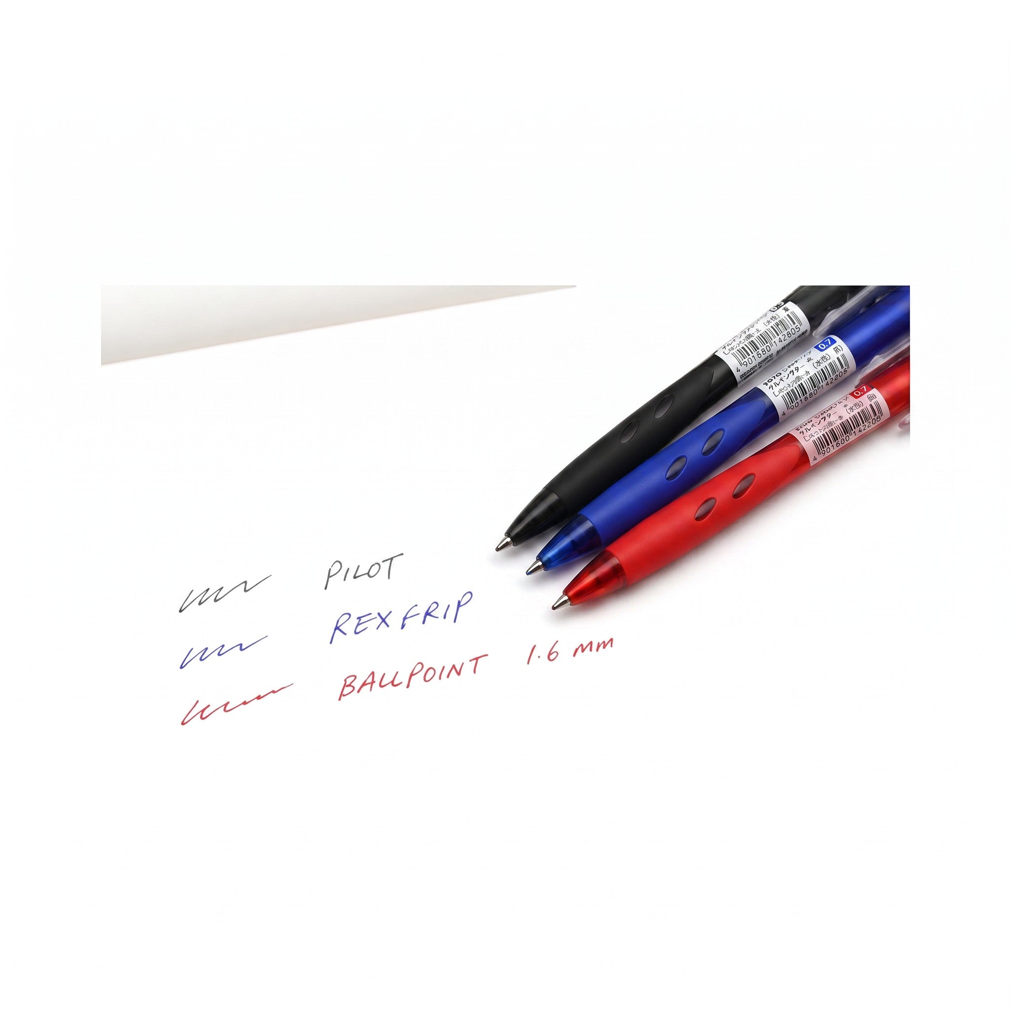 Pilot Rexgrip Ball Point Pen | 0.5  / 0.7 / 1.0 mm