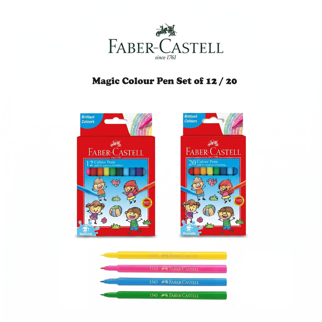 Faber Castell Magic Pen 12 Colour 154313