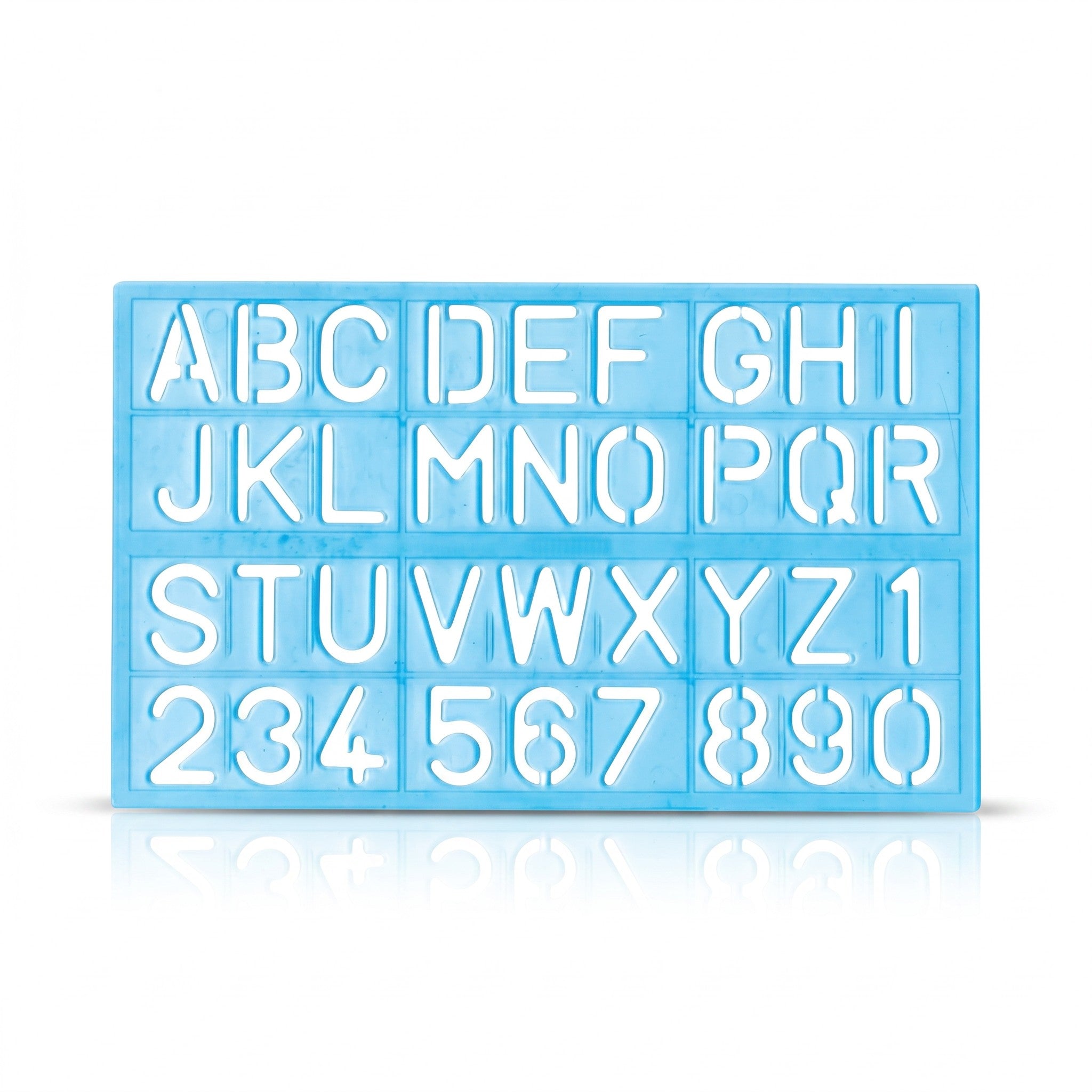 ABC Ruler (STENCIL ALPHABET) / Pembaris Abc (pcs) All sizes