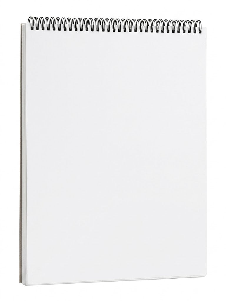 Step by Step Sketch Book including cover A4 size 135gsm 210MM x 297MM 15 Sheets TG1631